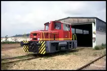 O&K Werklok im Quarzwerk Frechen am 26.5.1995.