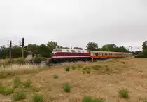 EBS 118 719-4 mit dem DPE 20397 von Erfurt Pbf nach Großheringen, am 23.06.2018 in Ringleben-Gebesee.