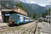 Ale 582-060 in gemischter FS/TreNord/Graffittibemalung in Chiavenna. (23.08.2018)