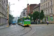 MPK Poznan Düwag GT8 Wagen 712 (ex Düsseldorf) am 18.07.18 in Posen (Polen)