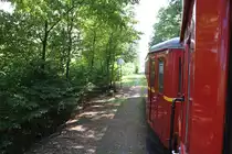 Bedarfshaltestelle Charvatska Nova Ves am 28.Juli 2018.