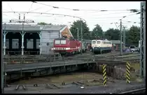 143148 und 150003 am 2.9.1995 im BW Bebra.