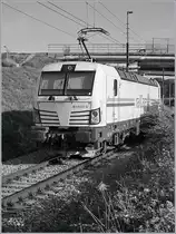 Die Rail Care Rem 476 453-6 VAUD (UIC 91 85 4476 43-6 CH-RLC) in Vufflens-la-Ville beim rangieren.
29. August 2018