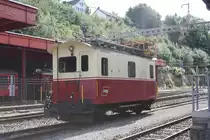 Der Xm 1/2 89 der Appenzellerbahnen steht am 22. ‎Mai ‎2014 im Bahnhof von Herisau. Der Xm 1/2 89 wurde noch im selben Jahr dem Abbruch zugeführt. 