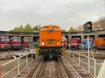 EMBB 106 145-6 während dem Sommerfest im DB Museum Halle (S), am 25.08.2018.