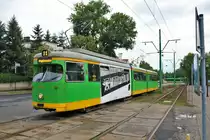MPK Poznan Düwag GT8 Wagen 694 (ex Düsseldorf) am 19.07.18 in Posen (Polen)