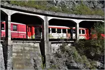 B2317 Bärenlandzug in der Sassal Galerie oberhalb von Chur. (08.09.2018)