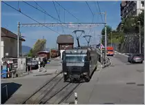 50 Jahre Blonay Chamby - MEGA BERNINA FESTIVAL: Die RhB Ge 2/2 161 Asnin (Eselchen) trifft in Chamby ihre zukünfige Arbeitskollegin, die Ge 4/4 8003 bzw. künftige RhB Ge 4/4 III.
08. Sept 2018