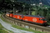 460 022 + 460 053  Wassen  20.08.93