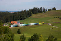 223 013 bei Heimhofen nach Oberstaufen. 29.8.18