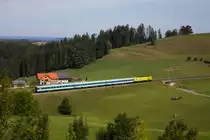 223 013 bei Heimhofen nach Oberstaufen. 29.8.18