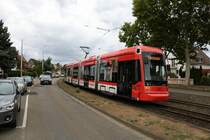 MVG Stadler Variobahn 222 am 22.09.18 in Mainz Gonsenheim 