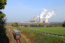 DB 643 ??? // Langerwehe // 19. Oktober 2017
Im Hintergrund sieht man das Kraftwerk Weisweiler.