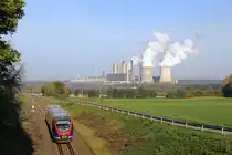 DB 643 ??? // Langerwehe // 19. Oktober 2017
Im Hintergrund sieht man das Kraftwerk Weisweiler.