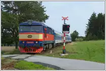 749 121 kurz vor Holubov am 22.9.2018.