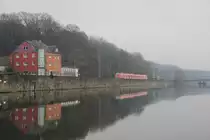 Eine der sicherlich schönsten S-Bahn Linien im Revier ist die S3 auf dem Abschintt entlang der Ruhr. Am ersten April 2018 verrichtete dieser ET422 seinen Dienst auf der S3