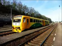 CD 814 086-5 in Hbf. Bakov nad Jizerou am 26. 9. 2018