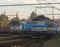 750 709-8 und 242-241-8 in Jihlava. 21.09.2018 17.56 Uhr.