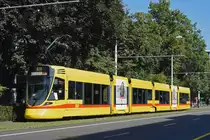 Be 6/10 Tango 152, auf der Linie 10, fährt Richtung Haltestelle Bahnhof SBB. Die Aufnahme stammt vom 28.09.2018.