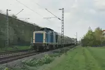Am Zugschluß der Überführungsfahrt nach Dortmund ist dann die 212 372 angehangen. Allerheiligen den 6. Oktober 2018