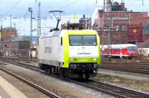 Aus dem Archiv: Captrain 145 095-6 Bamberg 21.02.2014