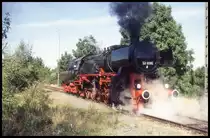 Fahrzeugausstellung am 21.9.1997 in Aachen West: Führerstandsmitfahrten mit 528095