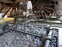Ein Gleismesser von Heinrich Dorpmüller aus dem Jahre 1880. (Deutsches Technikmuseum Berlin, April 2018)