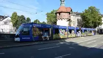 Freiburg im Breisgau - Straßenbahn CAF Urbos 304 - Aufgenommen am 15.09.2018 