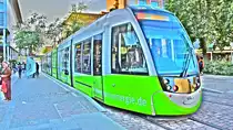 Freiburg im Breisgau - Straßenbahn CAF Urbos 306 - Aufgenommen am 24.09.2017 | 

Aufnahme mit HDR (High Dynamic Range Image)
Schade, dass das Werbefahrzeug entfernt wurde, weil die Frist bereits abgelaufen ist. Gerne hätte ich noch mehr Bilder aufnehmen können.