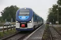 CD 844 013-3 als Os 3905 (Kojetin – Roznov pod Radhostem) am 11.August 2018 in der Haltestelle Zasova.