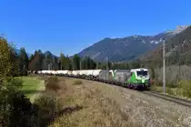 193 204 + 193 218 mit GAG 46196 am 14.10.2018 bei Gesäuse Eingang. 