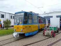 TWSB 301 am 15.09.2018 beim Waldbahnfest auf dem Betriebshof in Gotha.