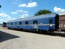 2018-06-26; Dieser Schlafwgwagen wartet noch auf die Aufarbeitung