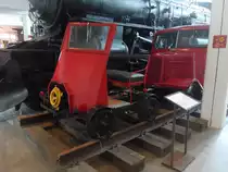 2018-06-26; Interessante Draisine im Dänischen Eisenbahnmuseum in Odense