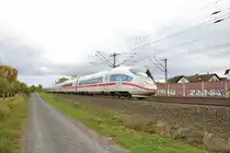 DB Fernverkehr ICE3 403 xxx am 24.10.18 bei Rodenbach Main Kinzig Kreis