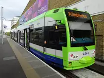 London Tramlink in Wimbledon, 12.10.2018.