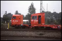 Ihr Einsatz währte nicht lange. Die Cargo Sprinter hatten nur ein kurzes DB Dasein.
Am 23.9.1998 standen 691001 und 691003 schon abgestellt im BW Osnabrück. Deutlich sind hier  die beiden unterschiedlichen Führerhaus Formen zu sehen!