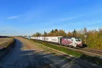 193 775 mit DGS 41857 am 31.10.2018 bei Langenisarhofen. 