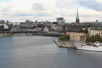 Am 01.09.2018 verlässt ein X40 als IC den Bahnhof Stockholm in Richtung Linköping. 