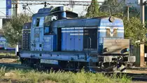 Diesellok 92-53-0-890131-1 stand am 06.10.2018 abgestellt in der unmittelbahren Nähe des Haltepunkts Bucuresti Basarab
