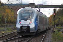 442 603 am 02.11.2018 als RE9 nach Kassel-Wilhelmshöhe in Eichenberg.