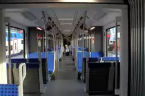 Innenausstattung der neuen Berliner S-Bahn der BR 484.
So gesehen auf der InnoTrans am 22.09 2018 in Berlin.
