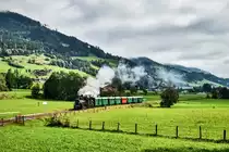 73.019 fährt mit dem Sdz 900 (Zell am See - Krimml) , nahe der Haltestelle Stuhlfelden Siedlung vorüber.
Aufgenommen am 8.9.2018.