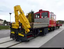 asm Seeland - Tm 2/2  541 mit K 588 in Siselen-Finsterhennen am 31.10.2018