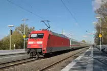 101 016 @ Darmstadt - Eberstadt am 03.11.2018