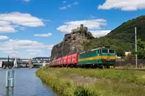 Das Bild des Tages war am 30. Juni 2018 (nähe Usti nad Laben) dieses hier, mit der altfarbenen 163 252-0!! Und neben dem perfekten Licht auch noch ein schöner Ganzzug.