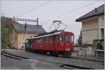 La Dernière du Blonay - Chamby - das 50. Jahre Jubiläum beschliesst die Blonay Chamby Bahn mit einer Abschlussvorstellung und dies mit viel Dampf. Da auch bei einer Museumsbahn die Sicherheit an erster Stelle steht, wurde dazu trotz strömenden Regens in Chamby der Löschzug, bestehend aus RhB ABe 4/4 35 und Xe 2/2 bereitgestellt.
27. Oktober 2018