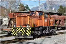 Gm 4/4 241 in Untervaz-Trimmis. (22.11.2018)