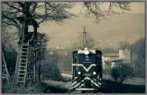 5.Dezember 2015. 
gezogen von der Rumänischen L45H070 rollte ein Fotogüterzug über die Schienen der Stainzerbahn. 
