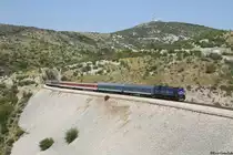 2044 007 am 11.07.18 mit dem B1204 von Budapest nach Split bei Labin.